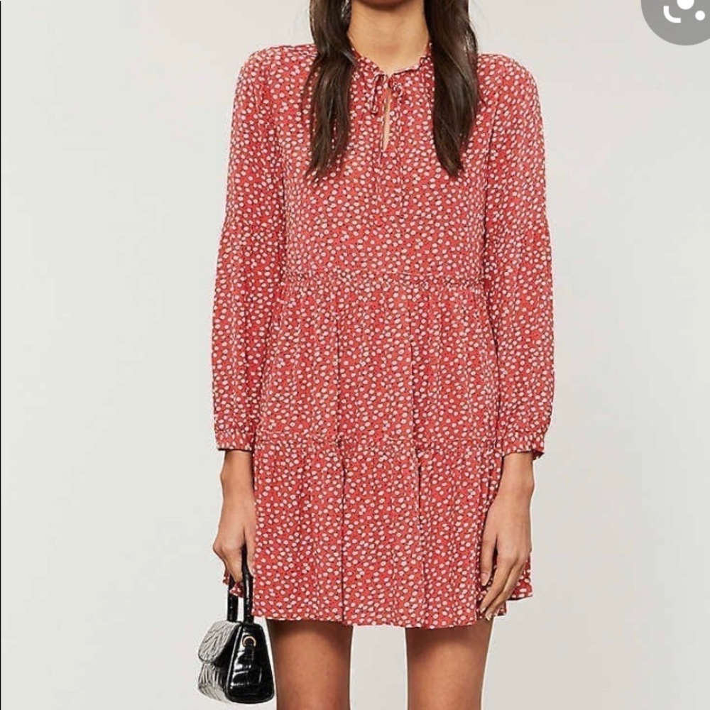 Rails red everly dress